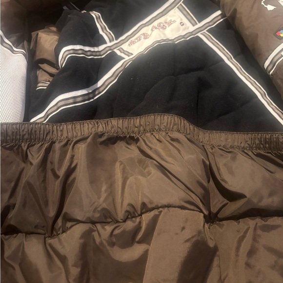 Orage Kids Puffer Jacket - Cream and Brown Size 14. Great condition! - Picture 10 of 16